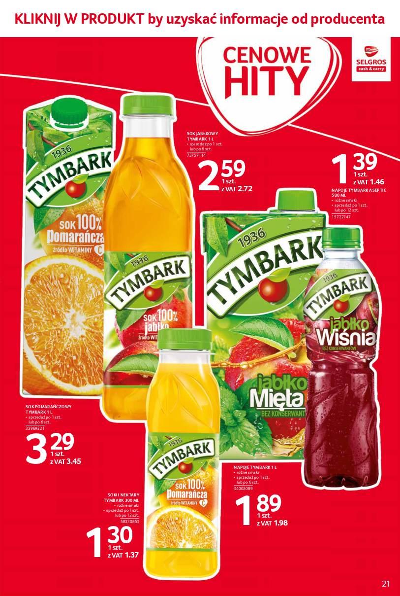 Gazetka promocyjna Selgros str. 21