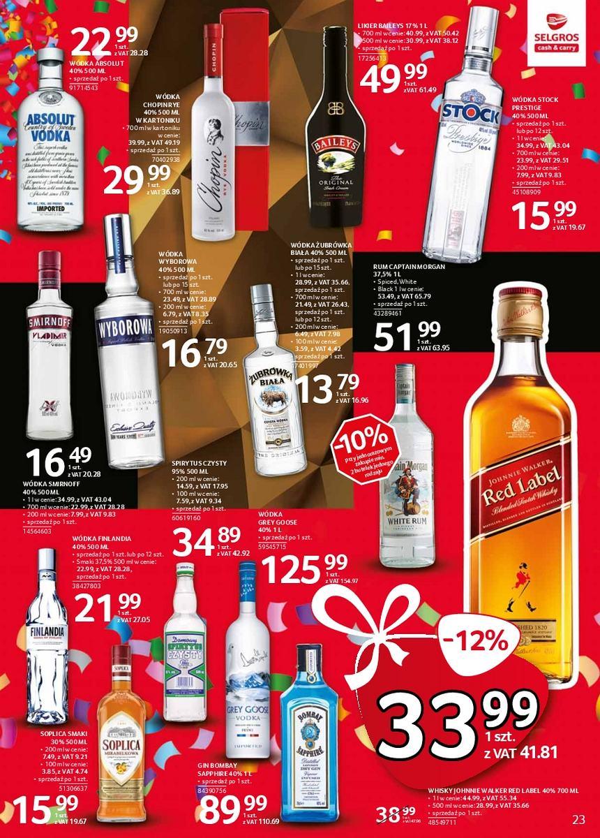 Gazetka promocyjna Selgros str. 23