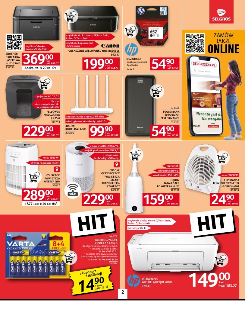 Gazetka promocyjna Selgros str. 2