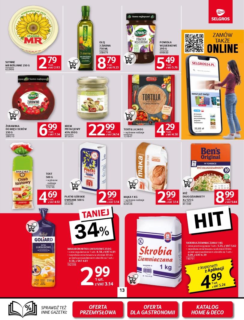 Gazetka promocyjna Selgros str. 13
