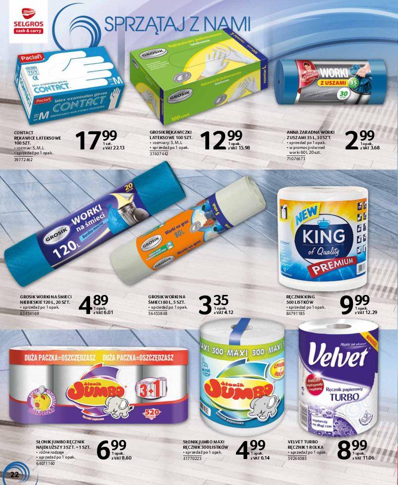 Gazetka promocyjna Selgros str. 22