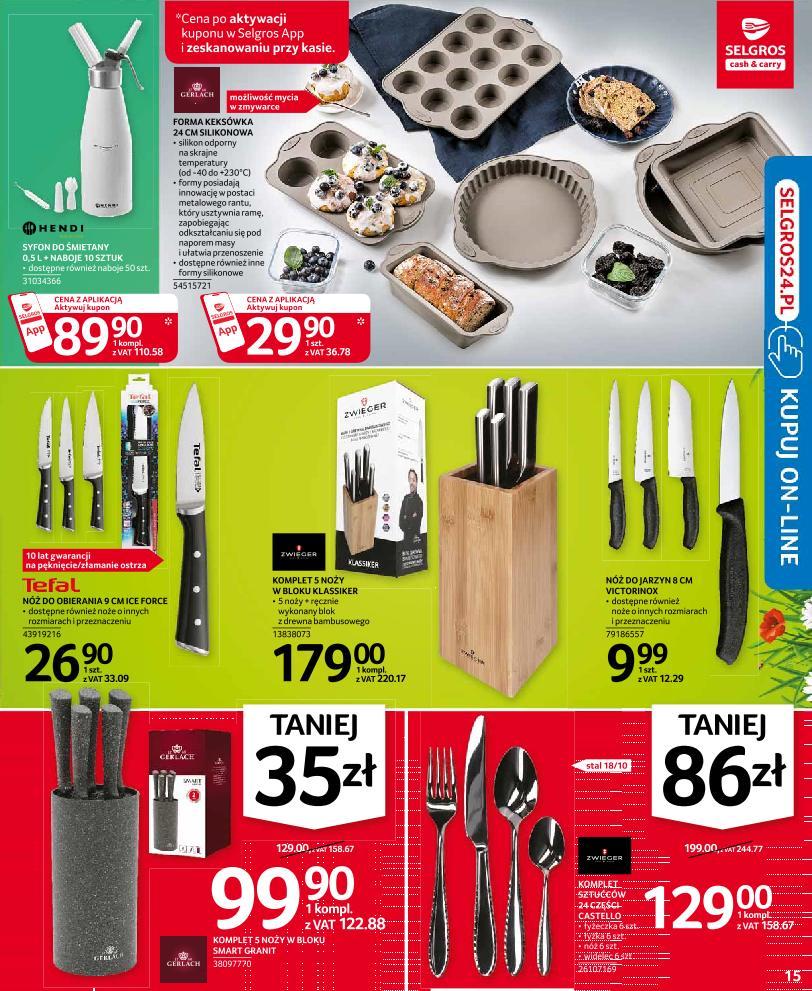 Gazetka promocyjna Selgros str. 15