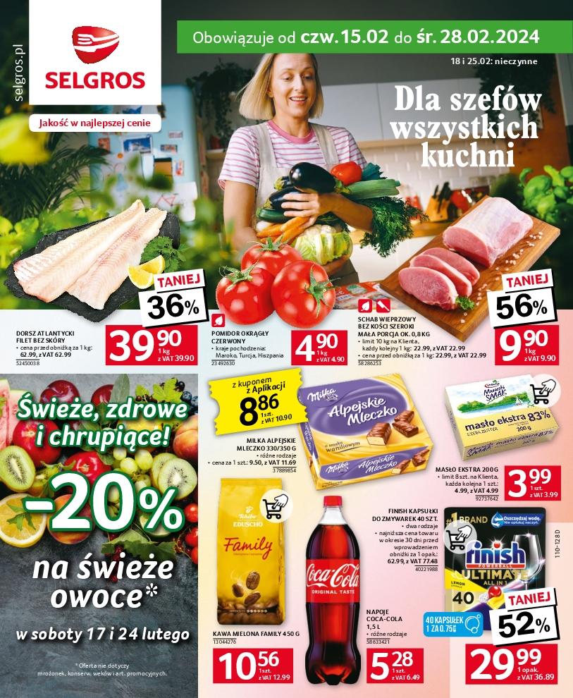 Gazetka promocyjna Selgros str. 1