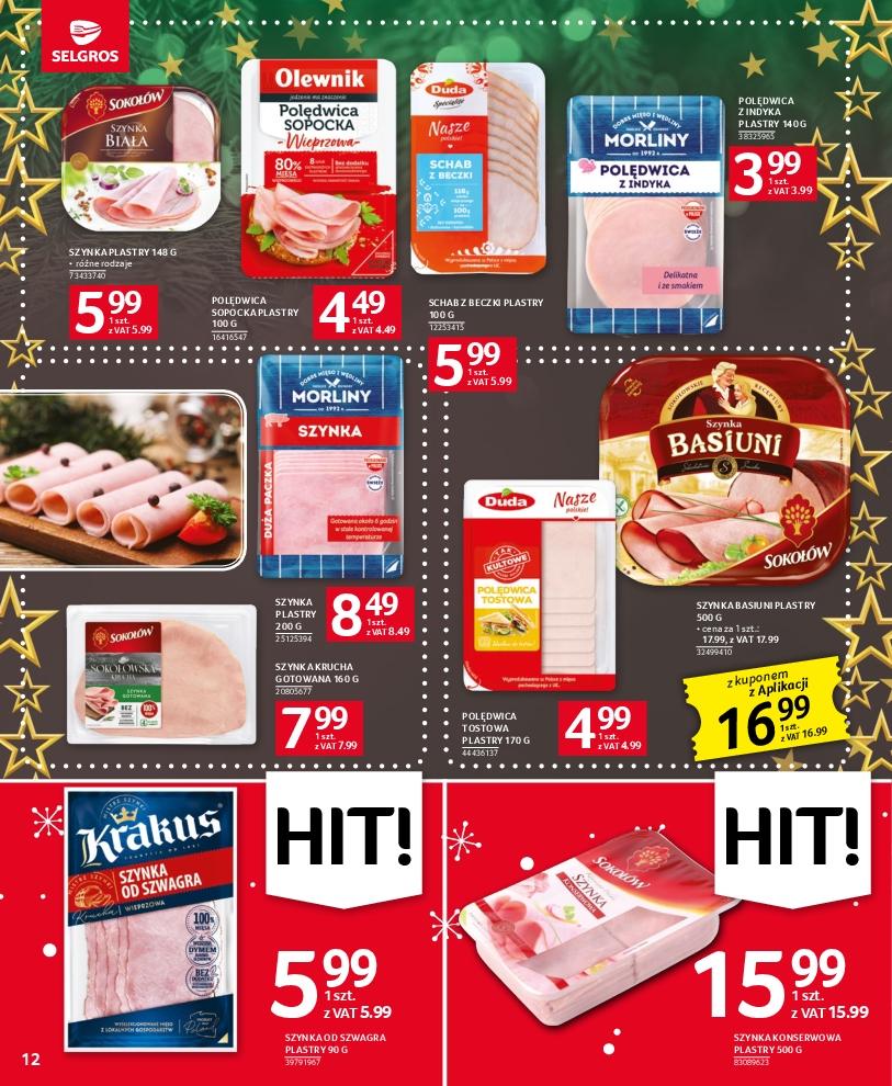 Gazetka promocyjna Selgros str. 12