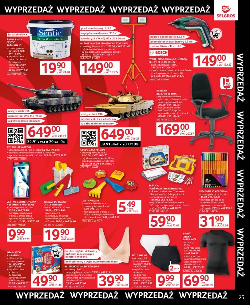 Gazetka promocyjna Selgros str. 25