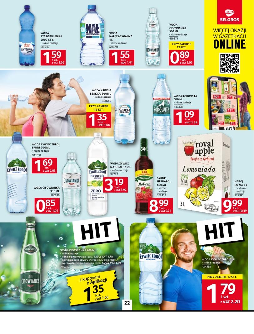 Gazetka promocyjna Selgros str. 22