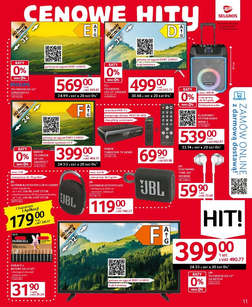 Gazetka promocyjna Selgros str. 11