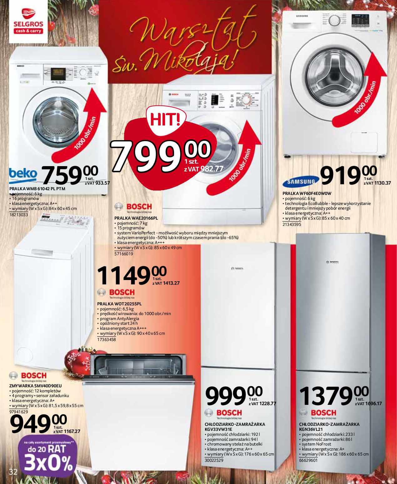 Gazetka promocyjna Selgros str. 32