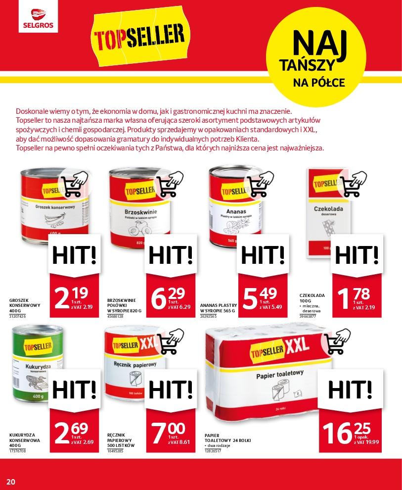 Gazetka promocyjna Selgros str. 20