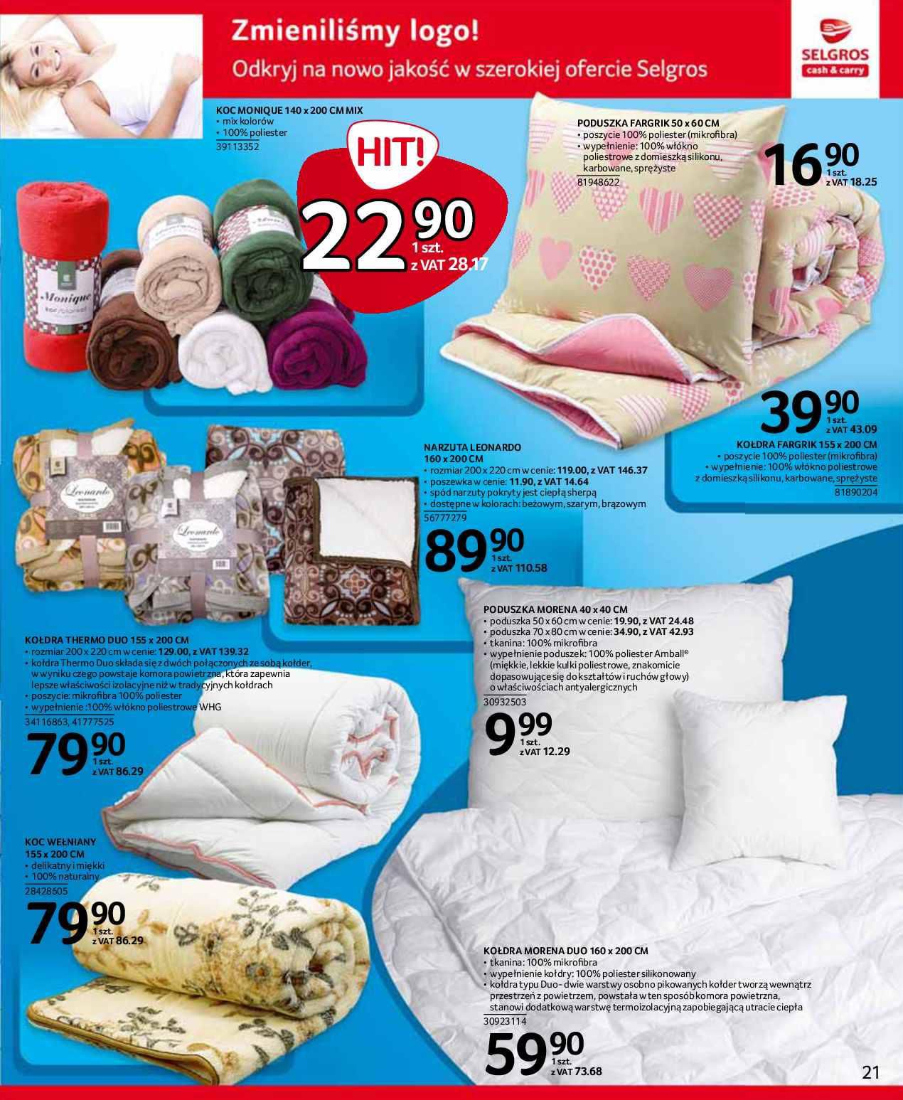 Gazetka promocyjna Selgros str. 21