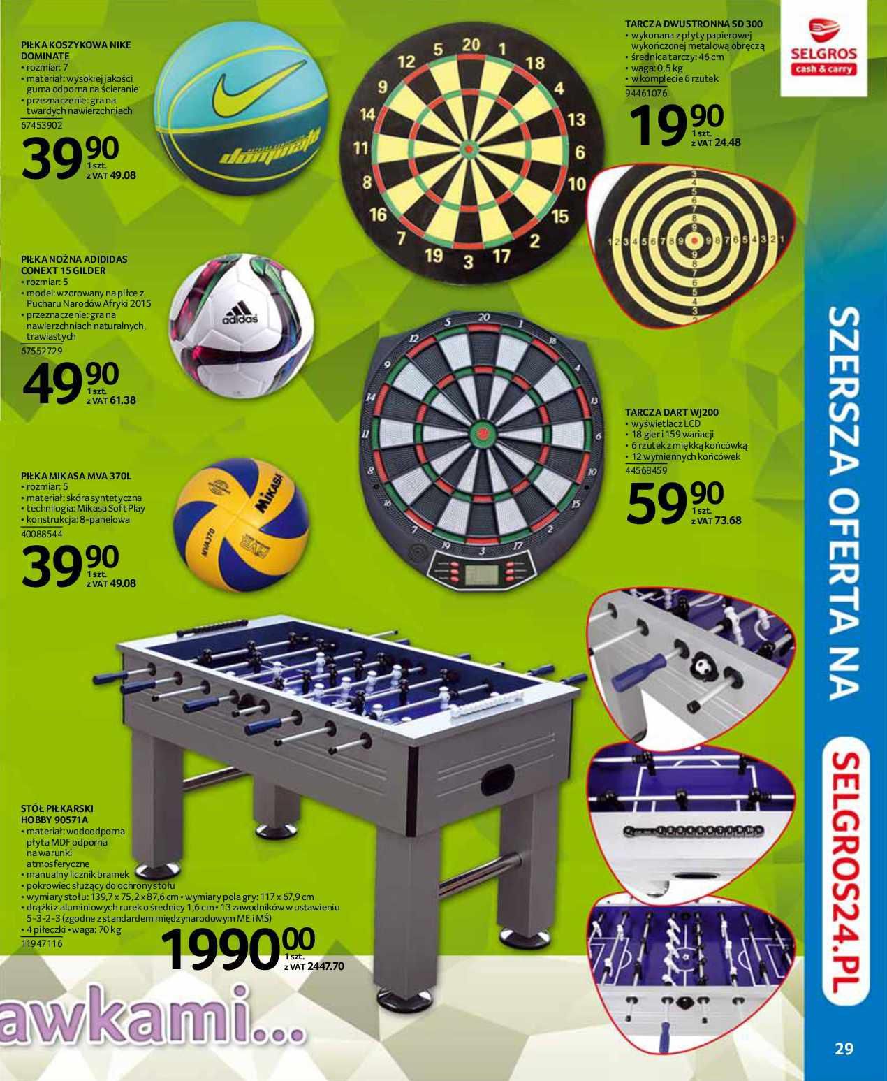 Gazetka promocyjna Selgros str. 29