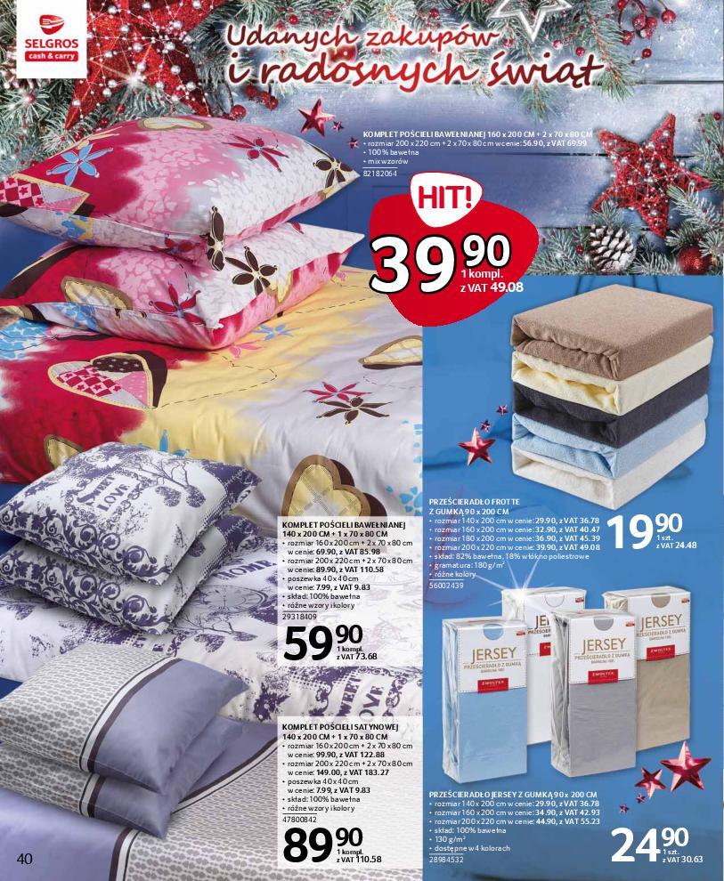 Gazetka promocyjna Selgros str. 40