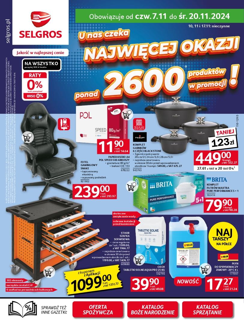 Gazetka promocyjna Selgros str. 1