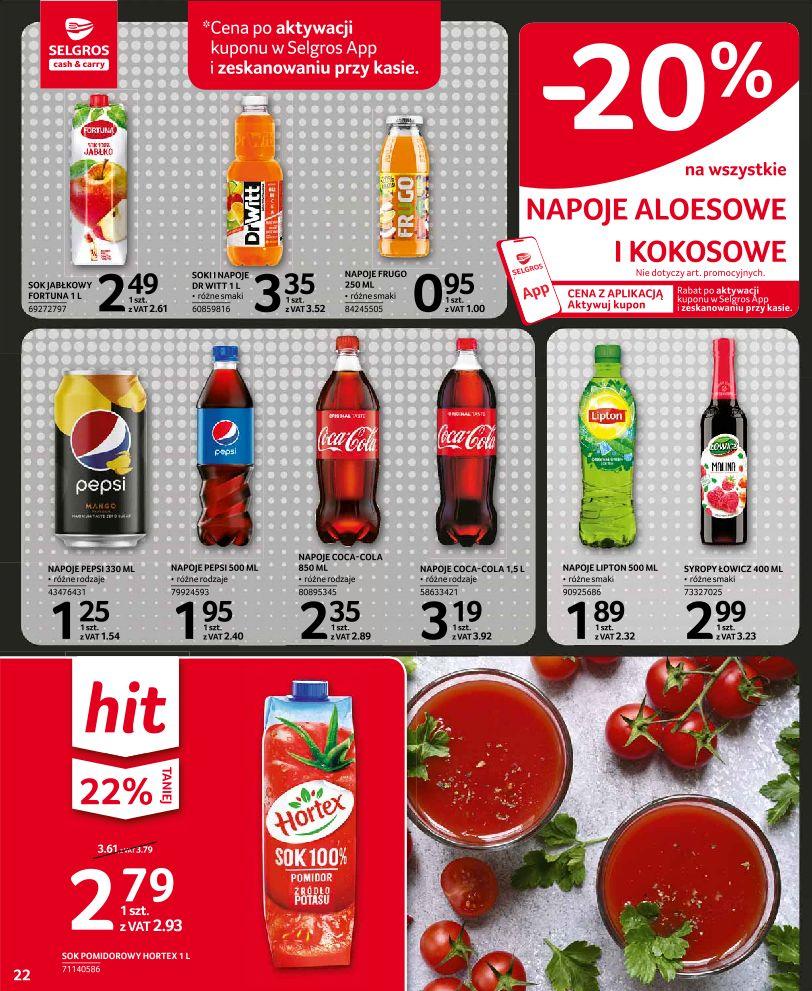 Gazetka promocyjna Selgros str. 22