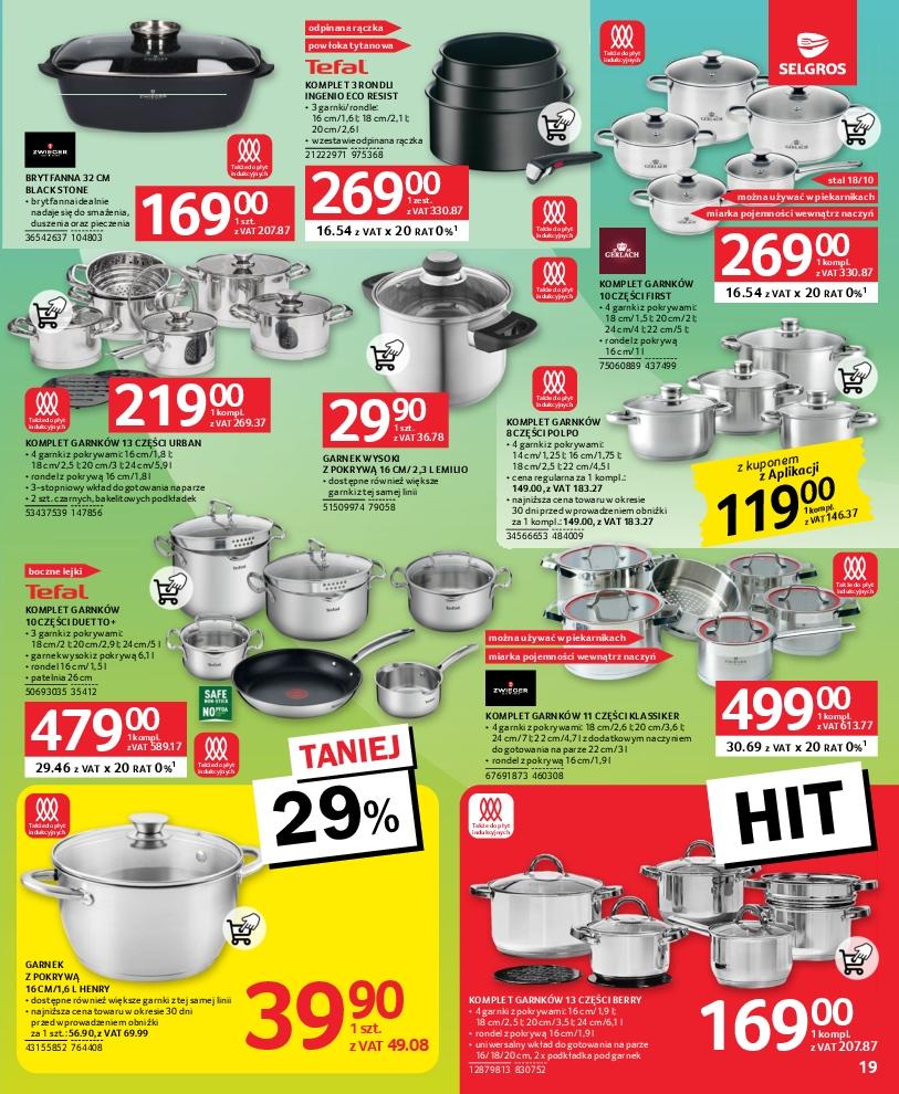 Gazetka promocyjna Selgros str. 19