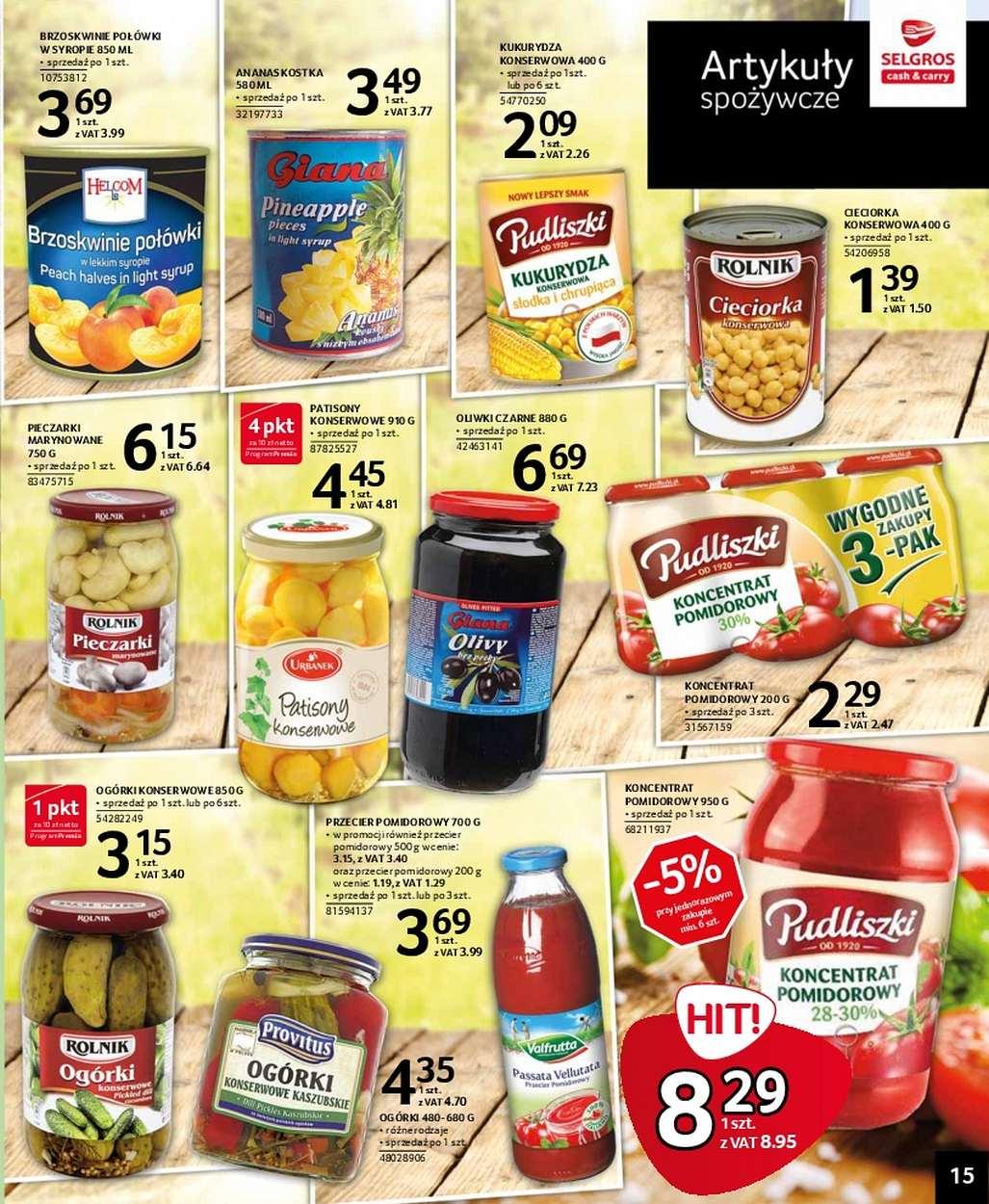 Gazetka promocyjna Selgros str. 15