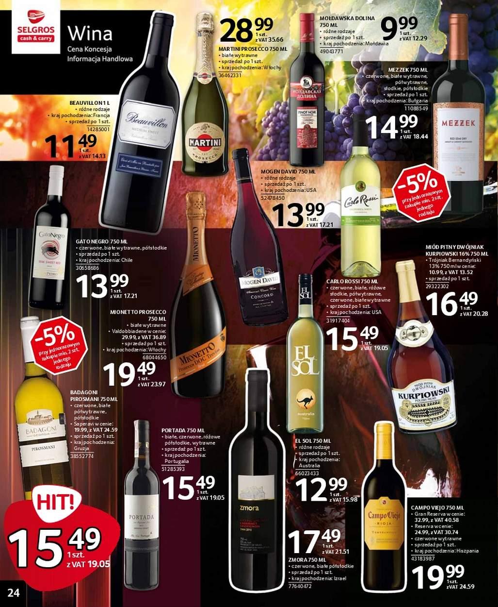 Gazetka promocyjna Selgros str. 24