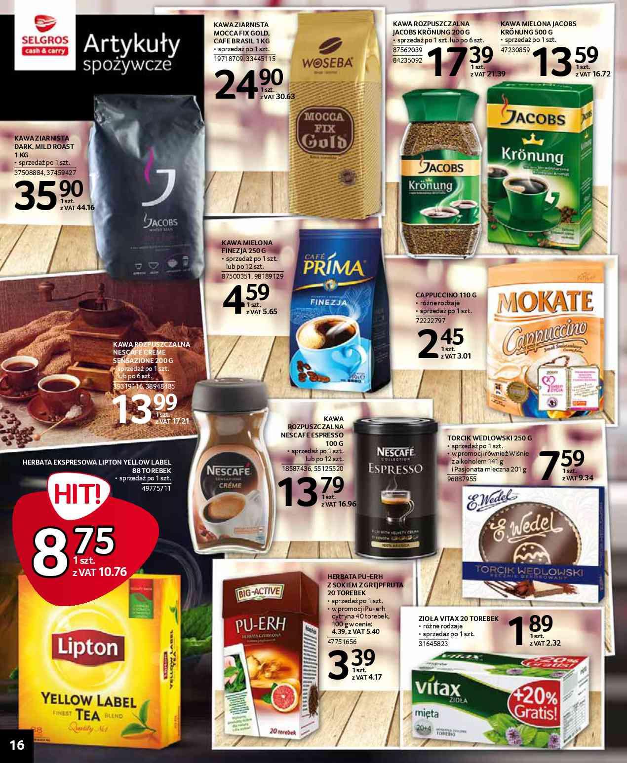 Gazetka promocyjna Selgros str. 16