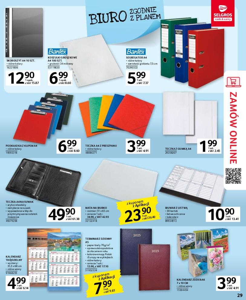 Gazetka promocyjna Selgros str. 29