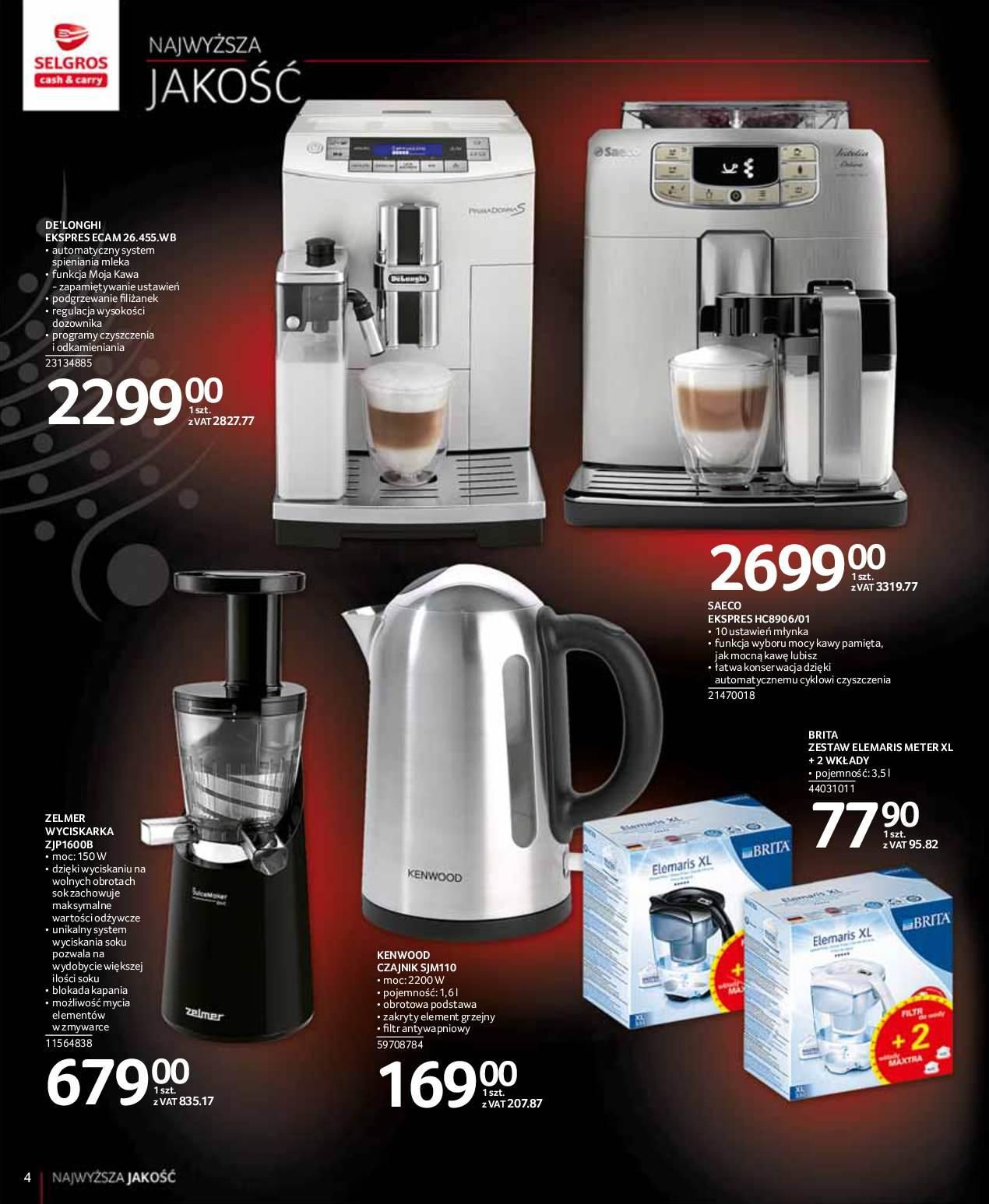 Gazetka promocyjna Selgros str. 4