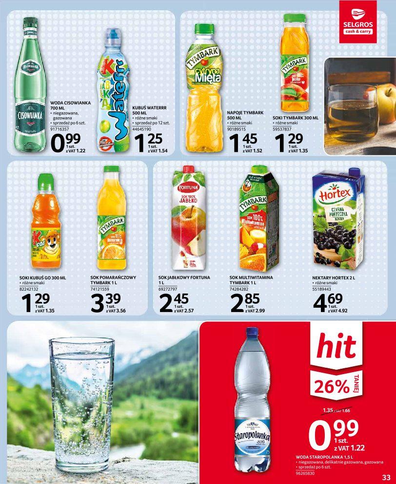Gazetka promocyjna Selgros str. 33