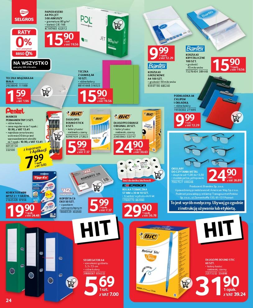 Gazetka promocyjna Selgros str. 24
