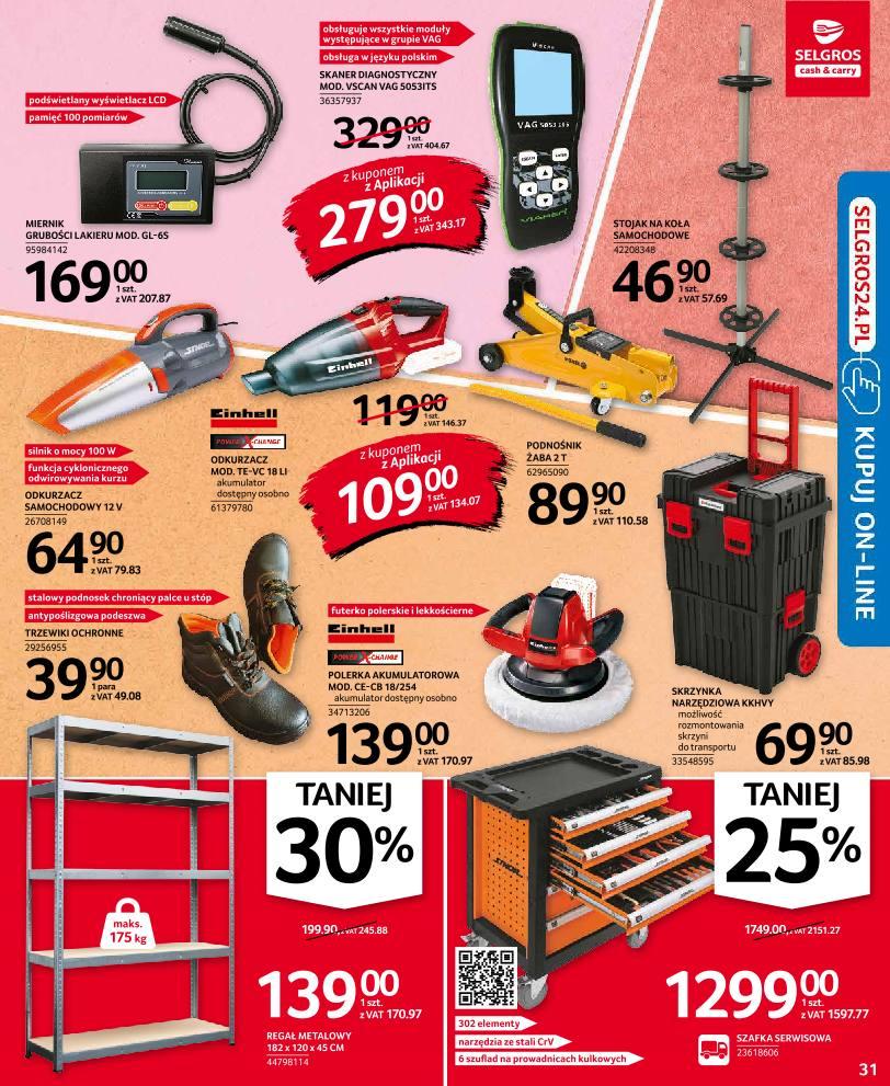 Gazetka promocyjna Selgros str. 31