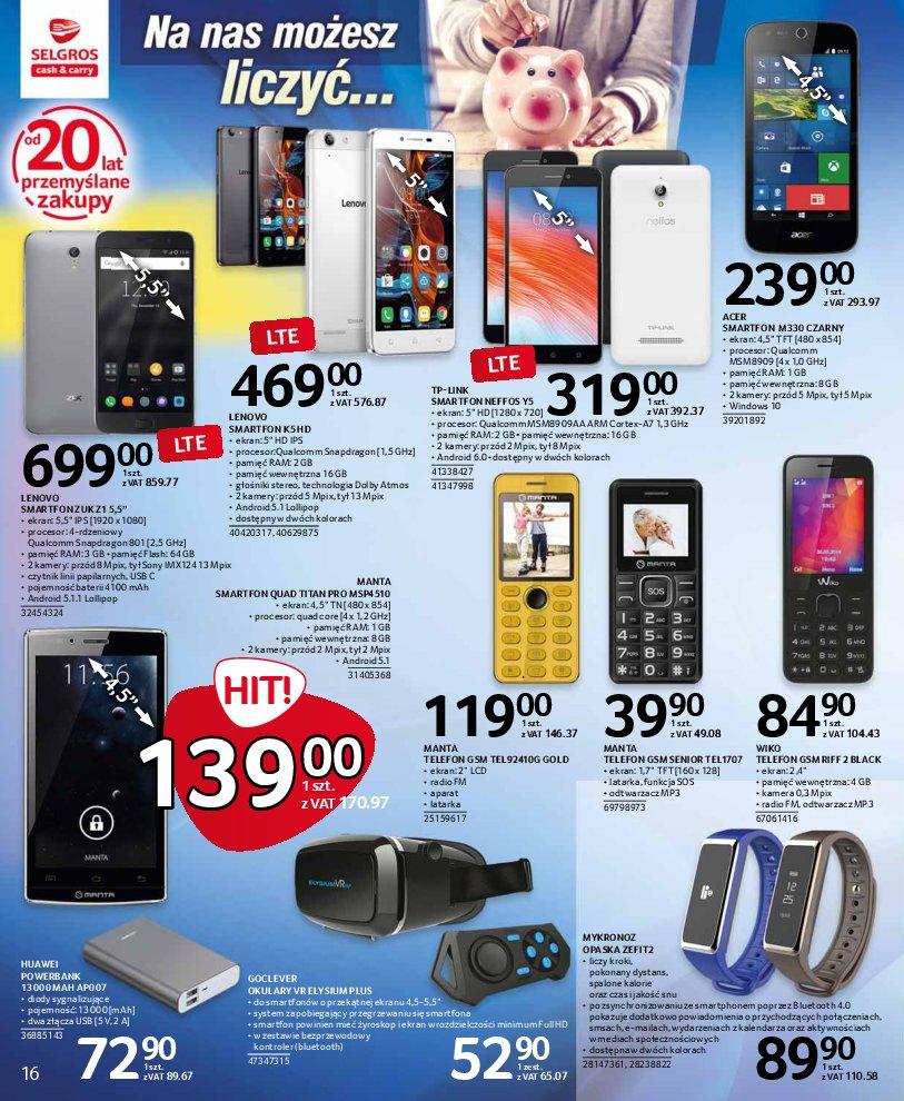 Gazetka promocyjna Selgros str. 16