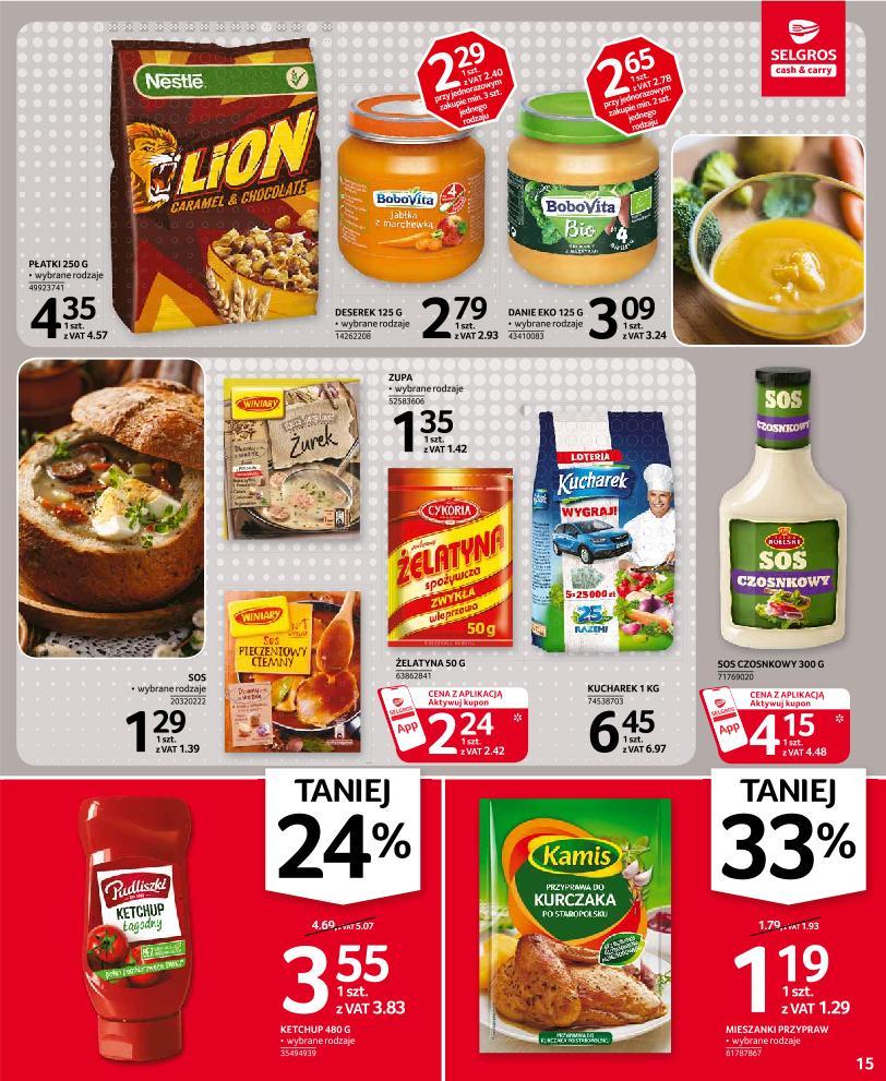 Gazetka promocyjna Selgros str. 15