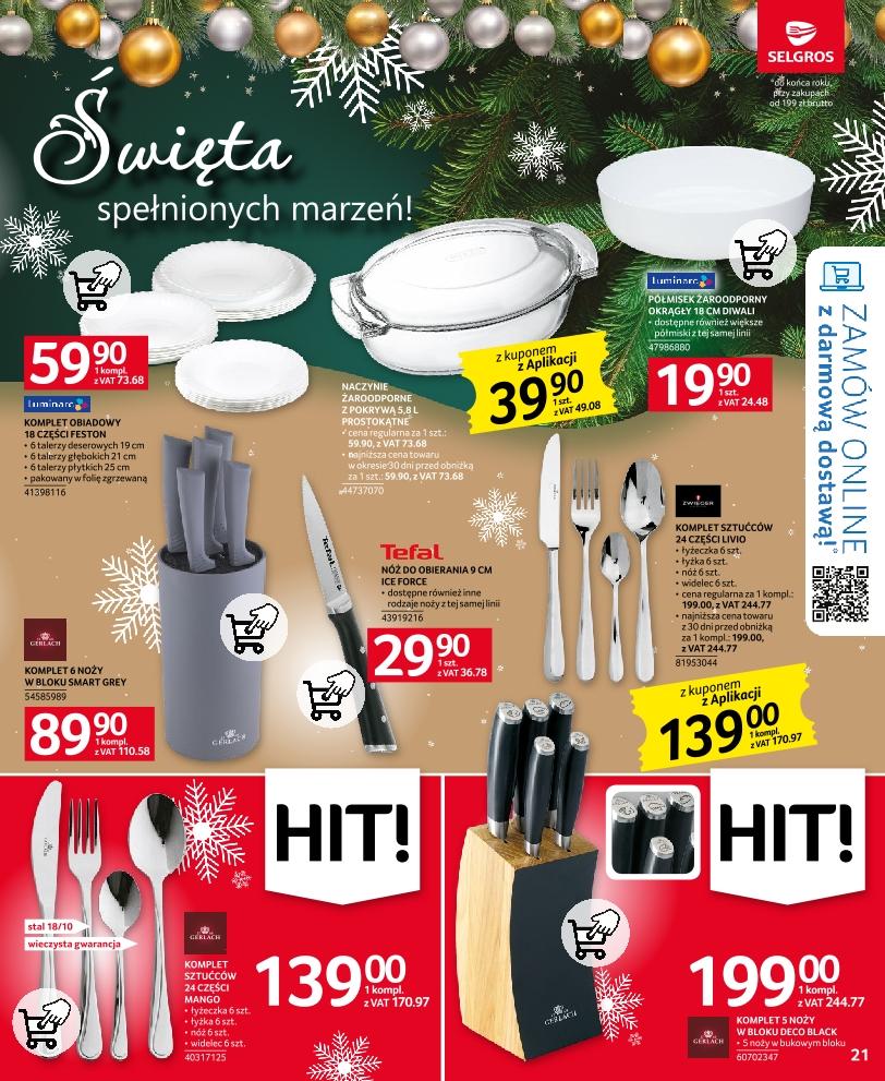 Gazetka promocyjna Selgros str. 21