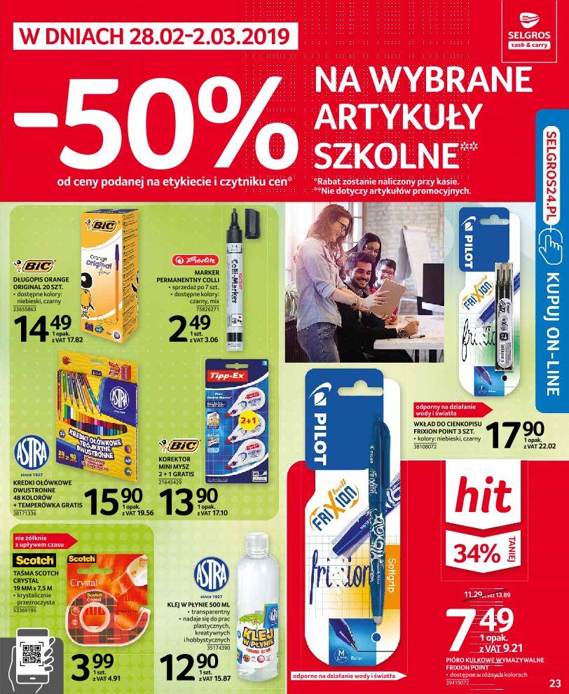 Gazetka promocyjna Selgros str. 23