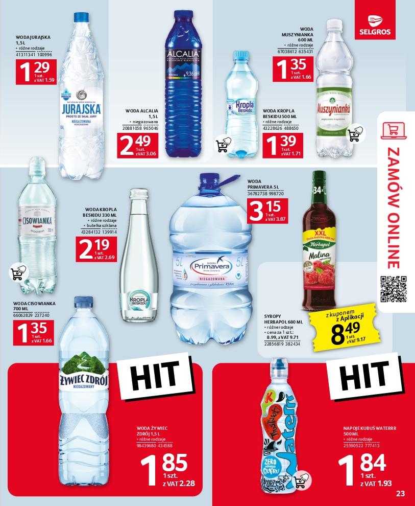Gazetka promocyjna Selgros str. 23