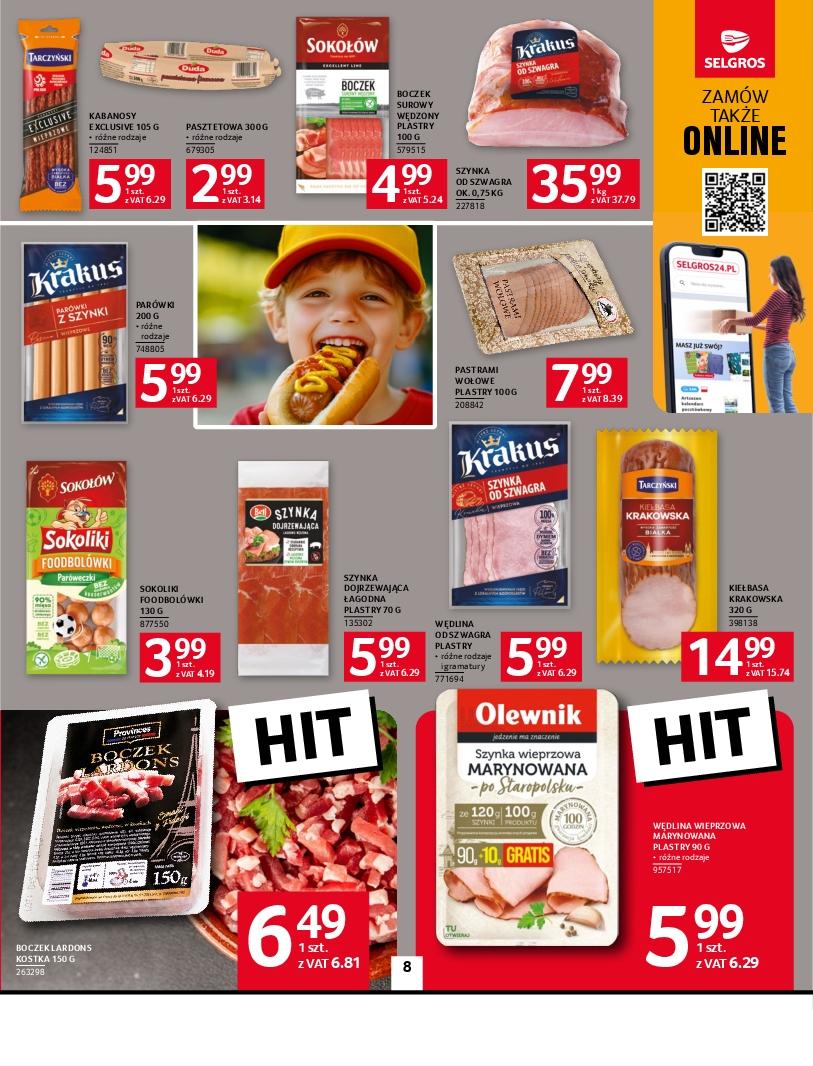 Gazetka promocyjna Selgros str. 8