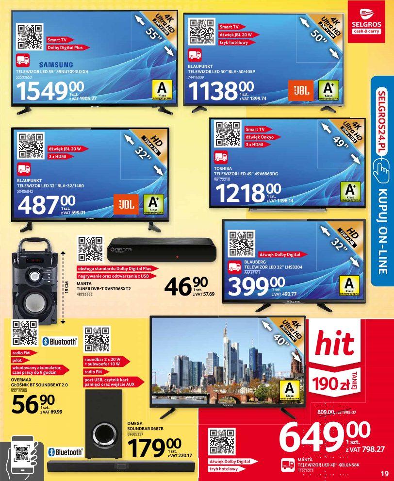 Gazetka promocyjna Selgros str. 19