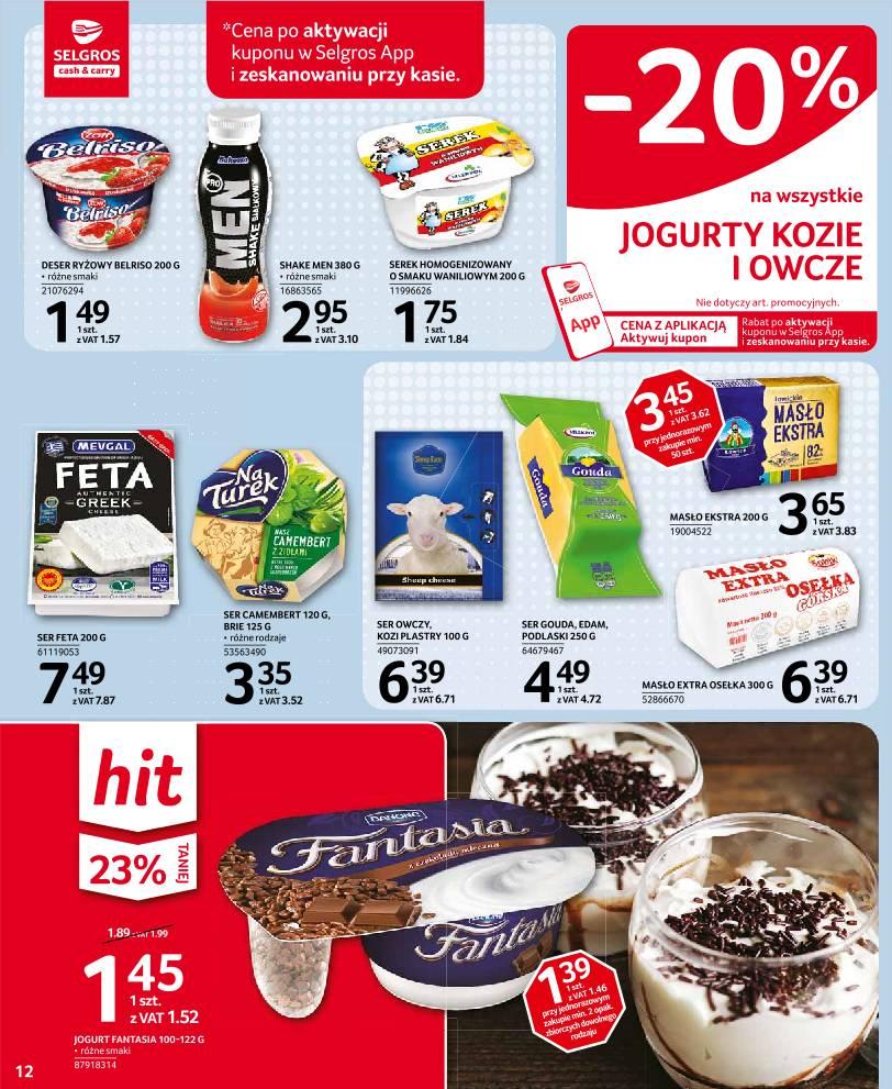 Gazetka promocyjna Selgros str. 12