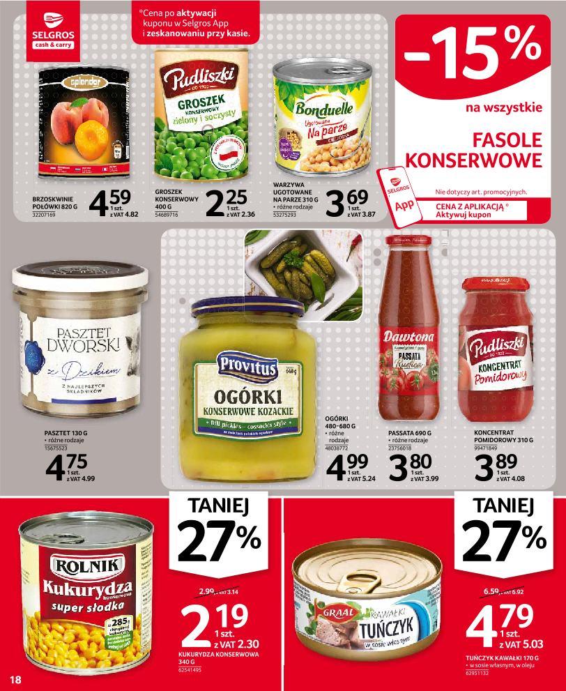 Gazetka promocyjna Selgros str. 18