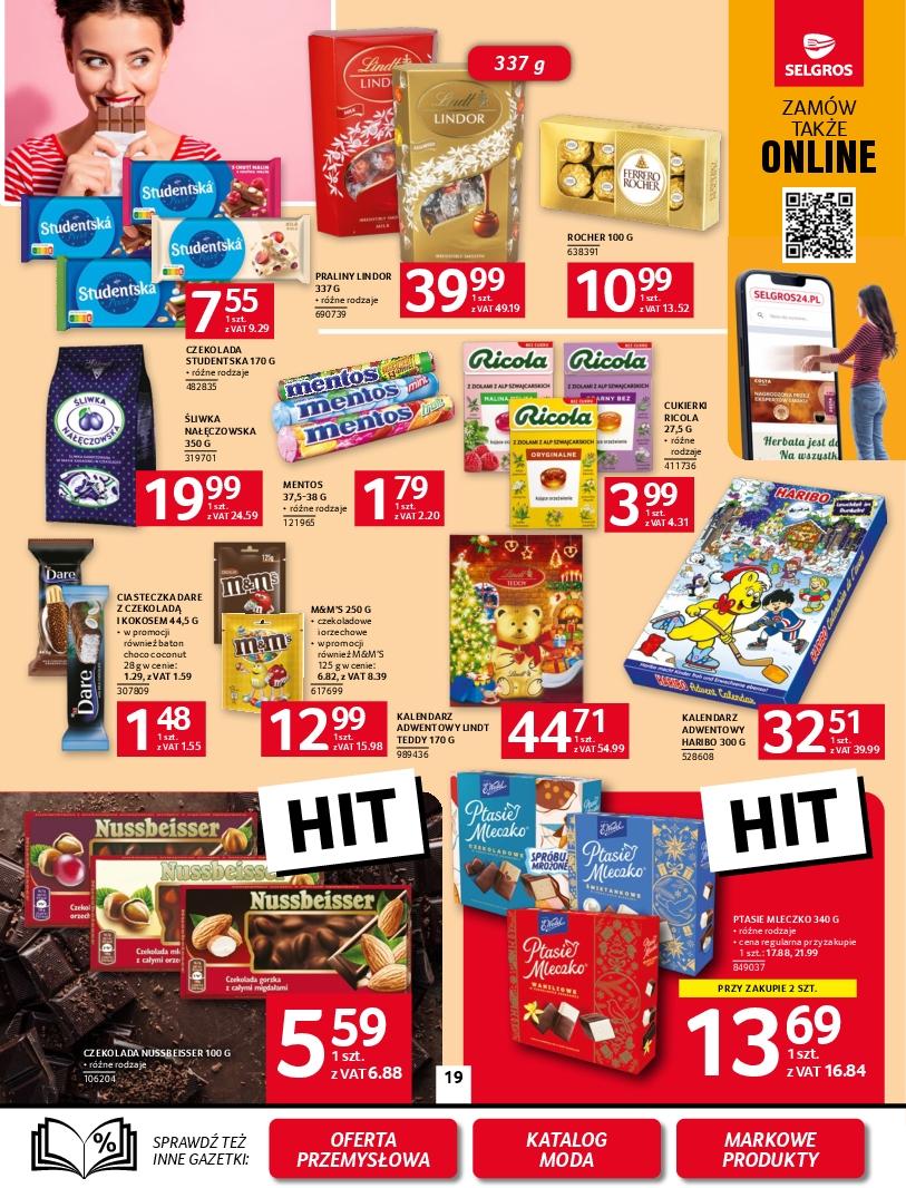 Gazetka promocyjna Selgros str. 19