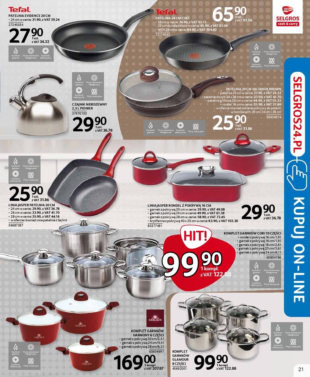 Gazetka promocyjna Selgros str. 21