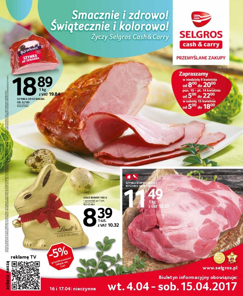 Gazetka promocyjna Selgros str. 1