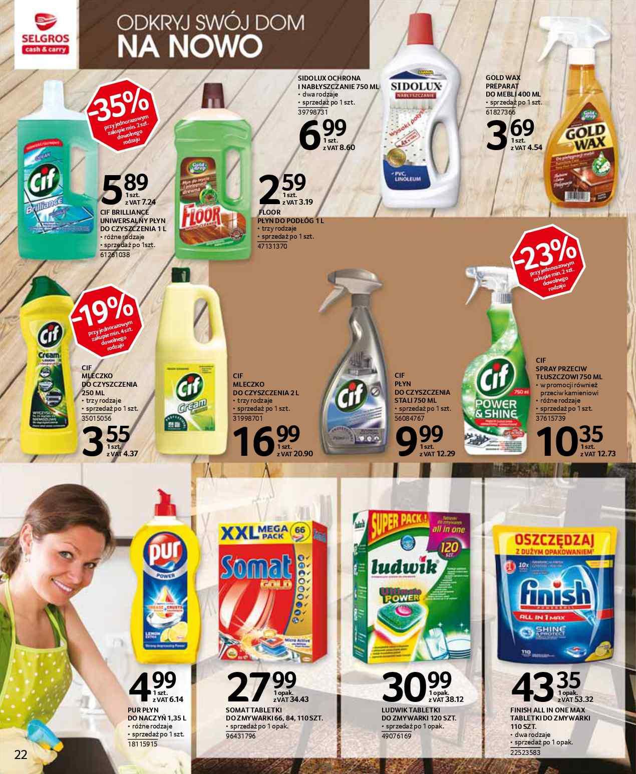 Gazetka promocyjna Selgros str. 22