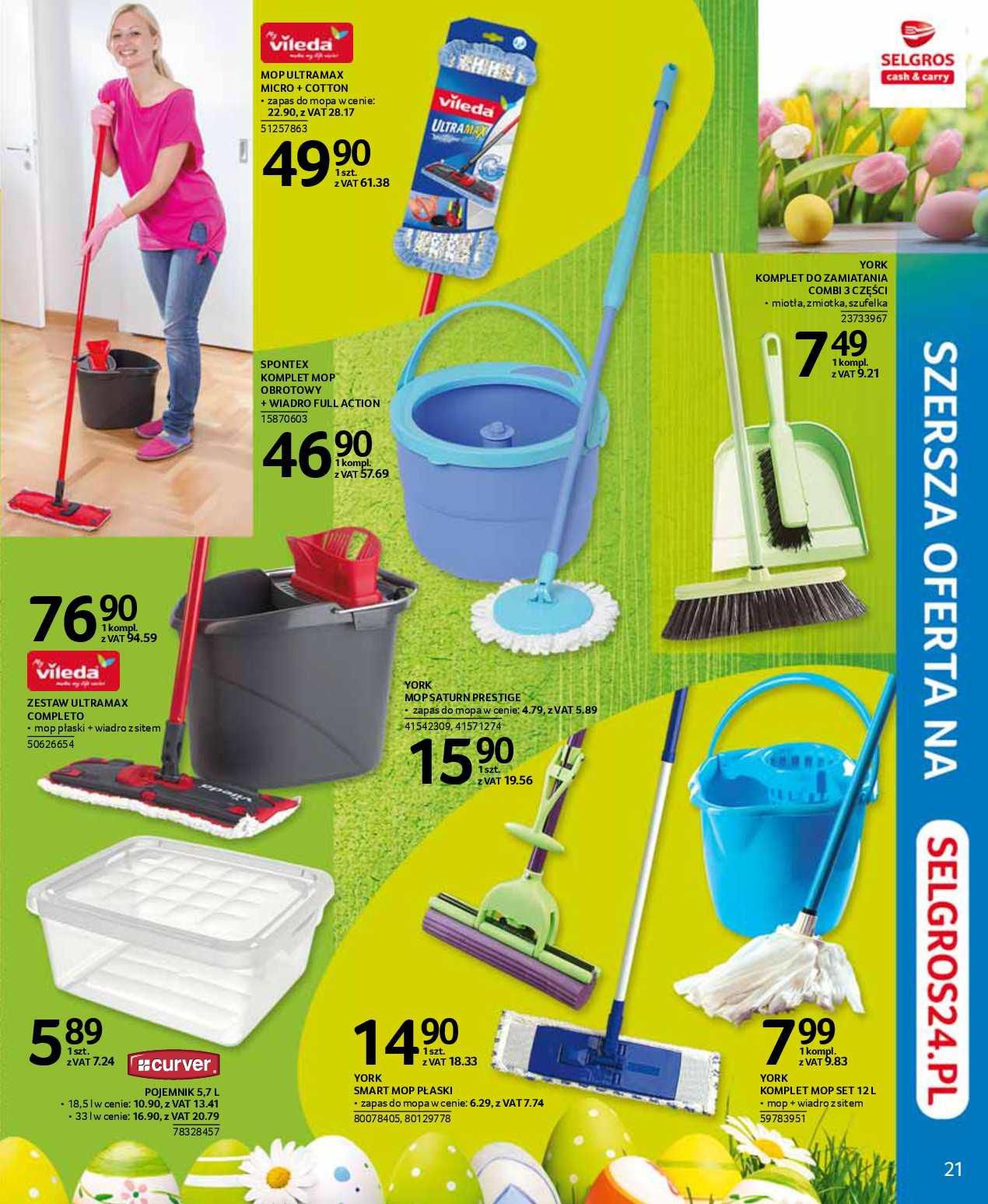 Gazetka promocyjna Selgros str. 21