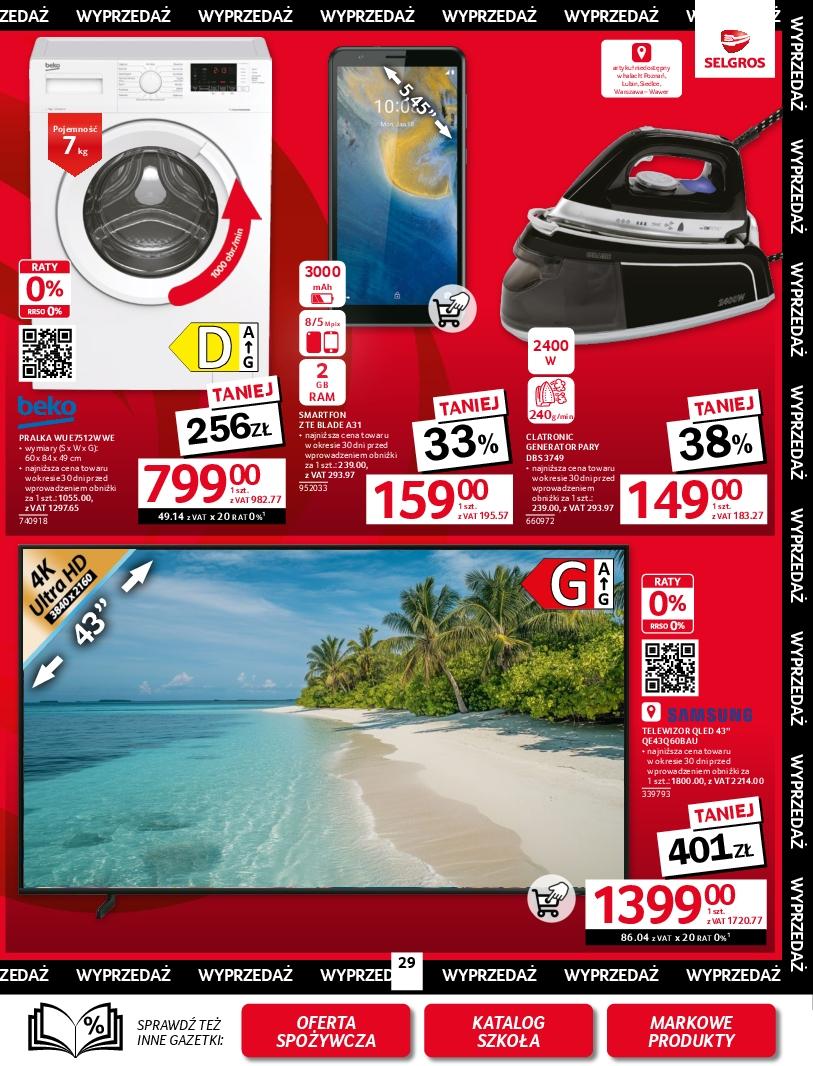 Gazetka promocyjna Selgros str. 31