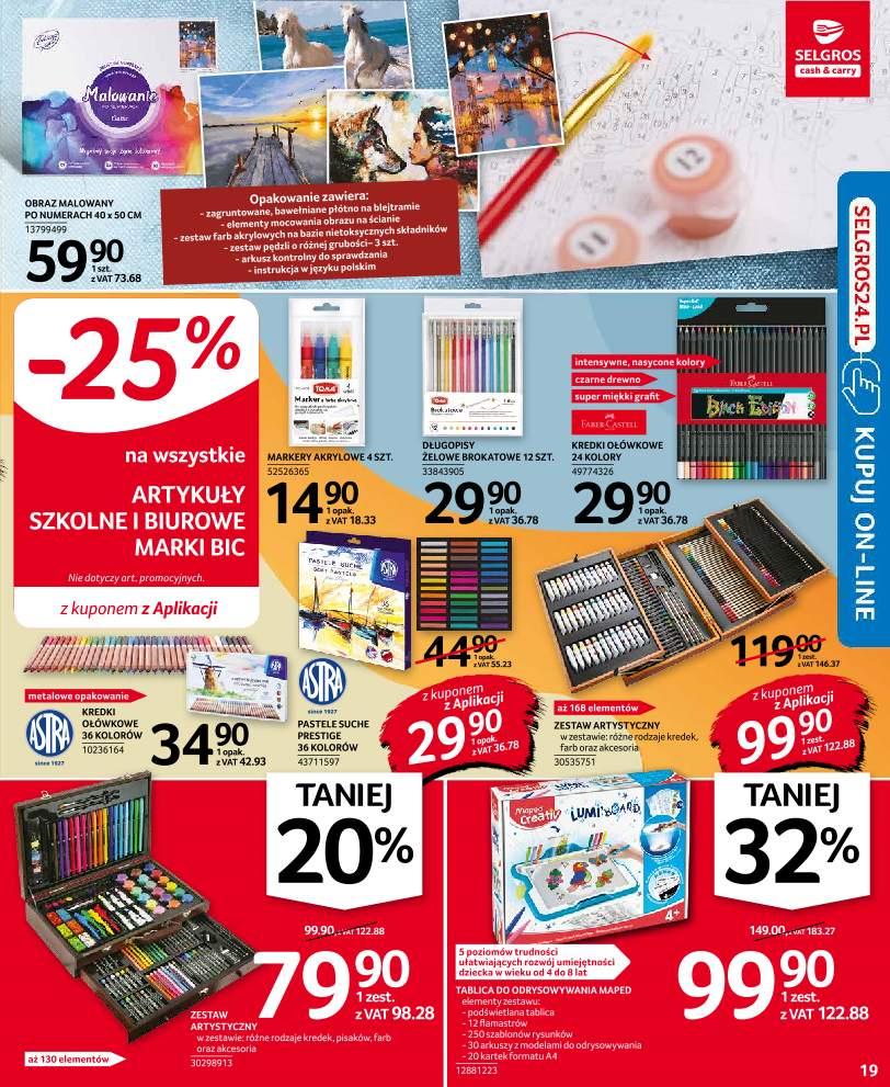 Gazetka promocyjna Selgros str. 19