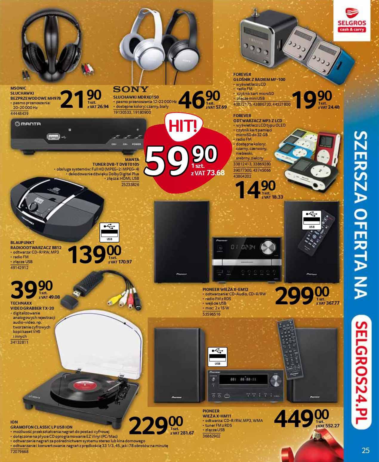 Gazetka promocyjna Selgros str. 25