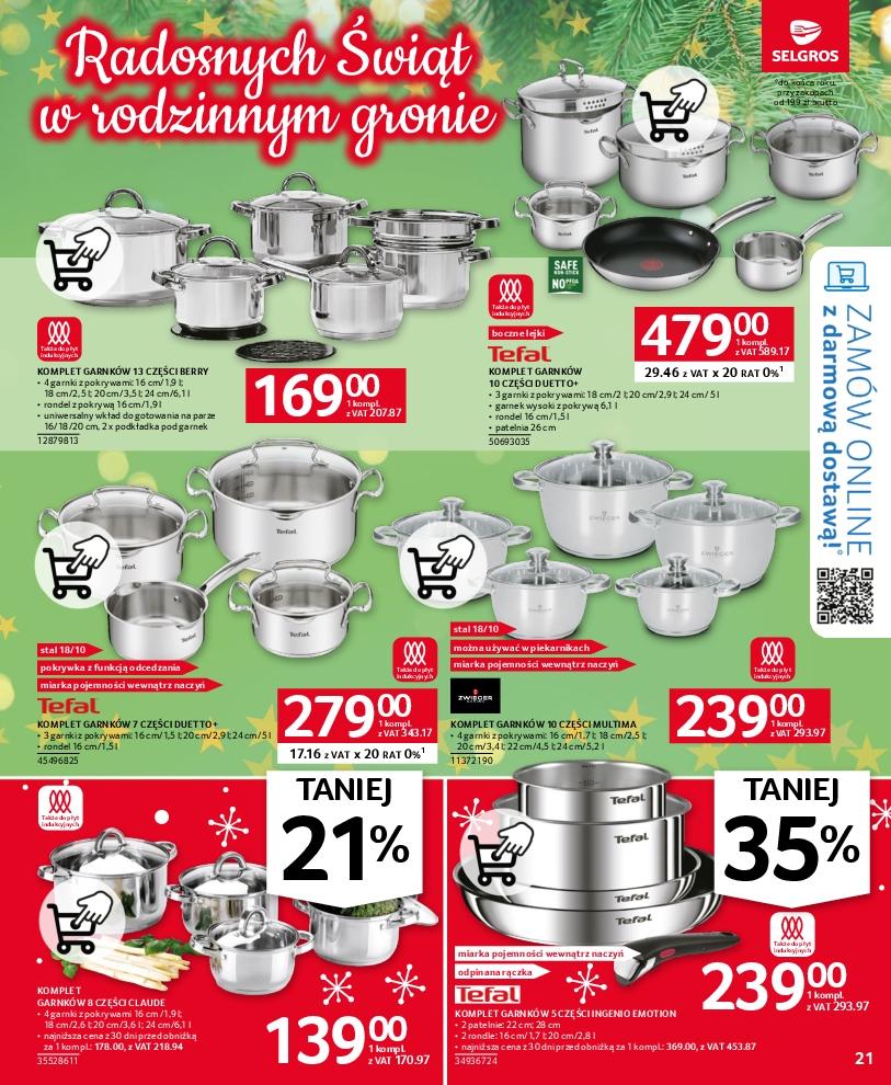 Gazetka promocyjna Selgros str. 21