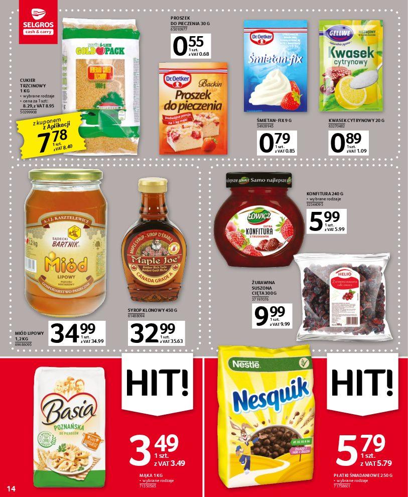 Gazetka promocyjna Selgros str. 14