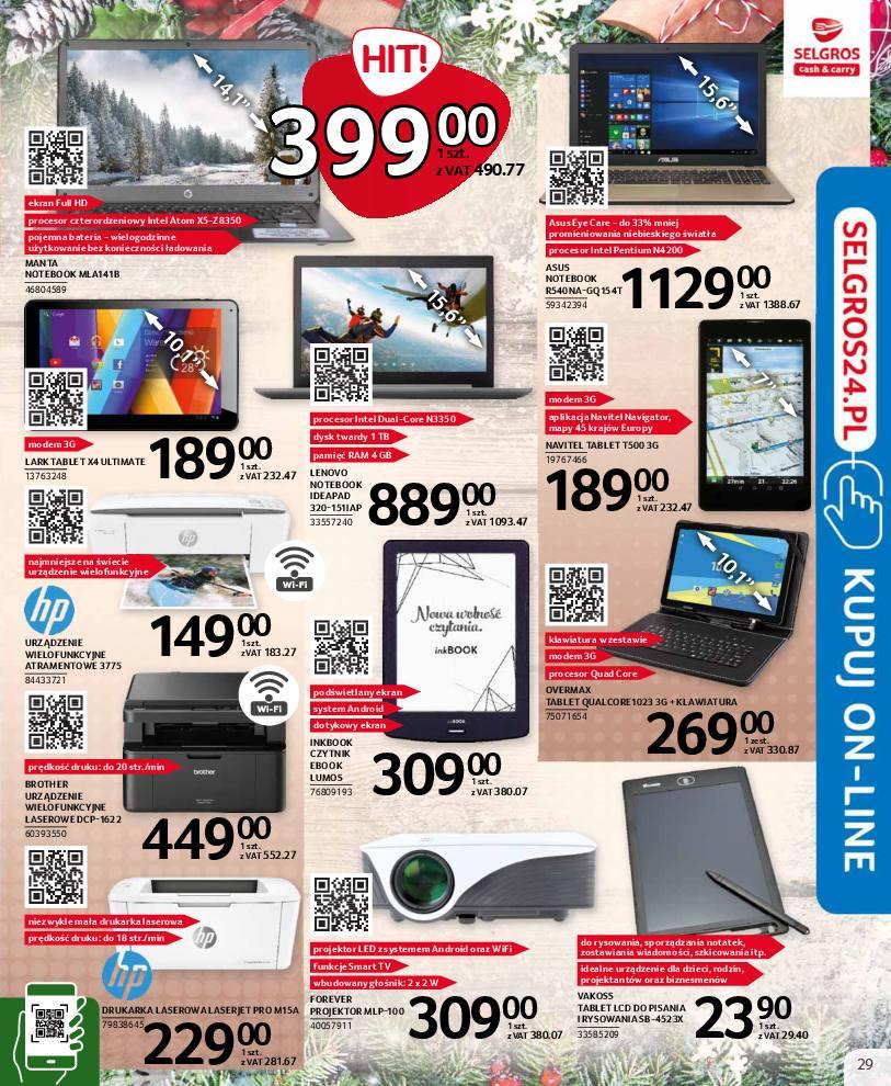 Gazetka promocyjna Selgros str. 29