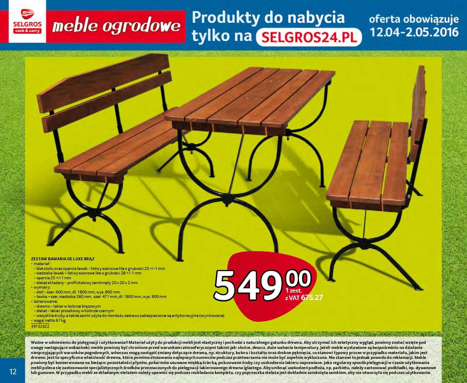 Gazetka promocyjna Selgros str. 12