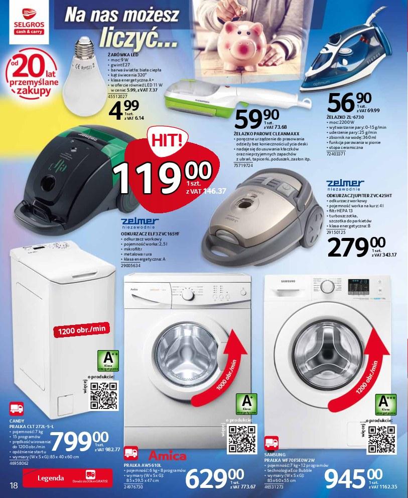 Gazetka promocyjna Selgros str. 18