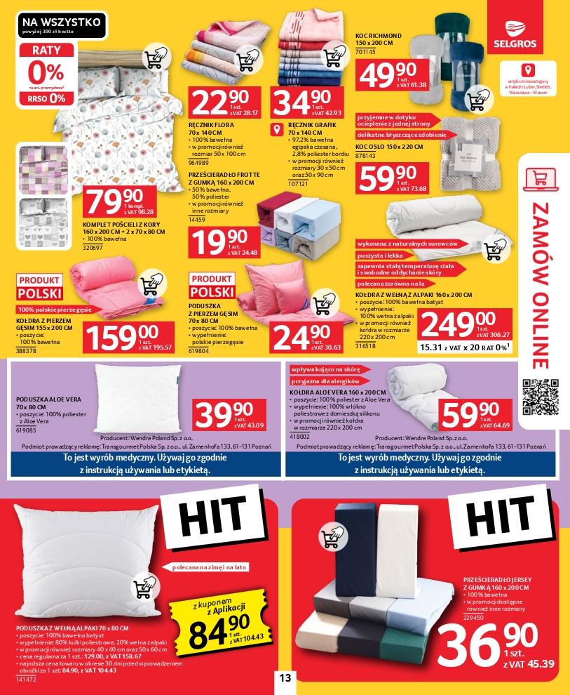 Gazetka promocyjna Selgros str. 13